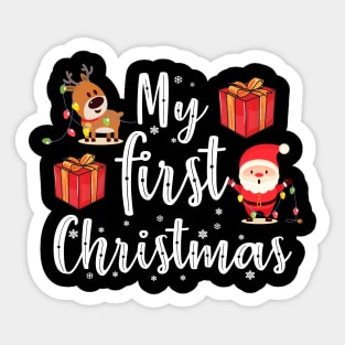 My First Christmas Sweater 2020 Sticker